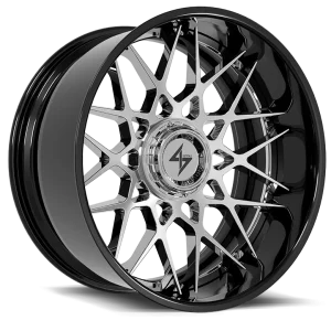 Sentali – BFX5 – Chrome – 22″x10″ -24mm – Summer Wheels – SBFX53221082243